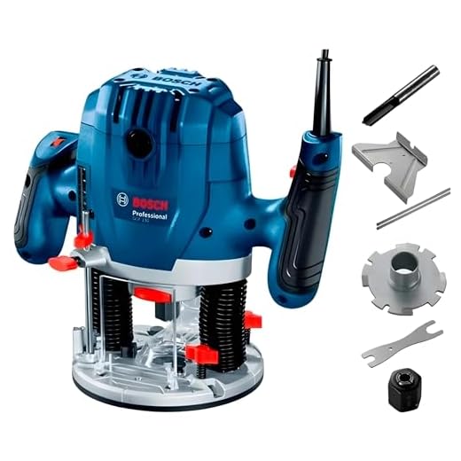 Tupia Bosch GOF 130 com Base, 1300 Watts - 220 Volts