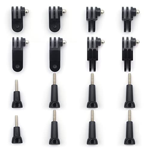 Kit de extensión de brazo pivotante de 3 vías para GoPro Hero 10/9/8/7/(2018)/6/5 Negro, sesión 5/4, Hero 3+, DJI Osmo Action, AKASO/Campark/YI Action Camera