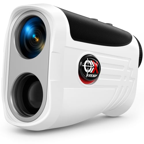 Leexox Golf Rangefinder with Slope Switch, Rechargeable Range Finder with