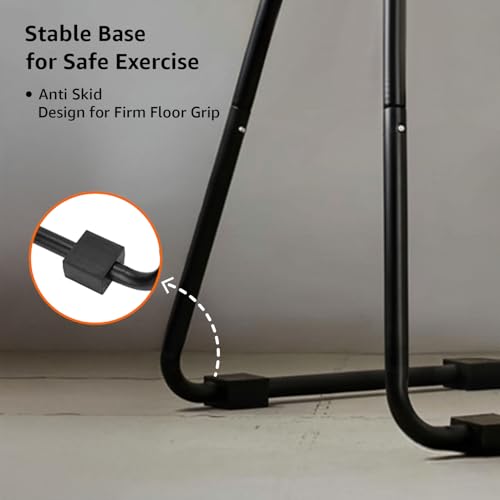 amazon basics Store Amazon Basics Fitness Dip Bar, Black - Image 7