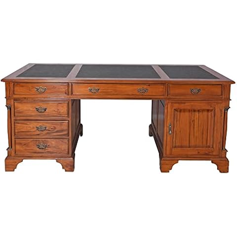 Englischer Schreibtisch Partnerdesk im Empirestil gigantisch mar034 Palazzo Exklusiv Cover