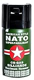 Pfefferspray 40 ml KO-Spray Reizgas CS Gas Verteidigungsspray NATO Pepper Spray Tierabwehrspray