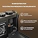 CANDY Portable Espresso Machine with Strap, 3 in 1 Coffee Maker, One-Touch Operation, Rechargeable Cold Brew Up to 60 Cups, for Ground, Ideal for Camping, RV & Outdoor, Home, Heating in Plug-in Mode