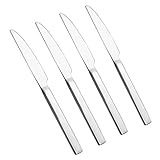 Doryh Dinner Knives, Stainless Steel Table Knives, 9-Inch, Set of 12, A
