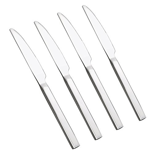 Doryh Dinner Knives, Stainless Steel Table Knives, 9-Inch, Set of 12, F