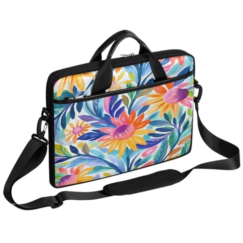 Bolsa abstracta para laptop de 15 pulgadas