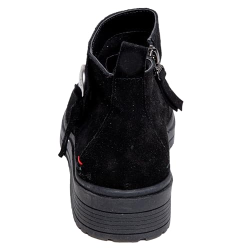 Minnetonka Joyelle – Ankle Booties for Women with Anishinaabe Designed Lug Sole and Cushioned Footbed3