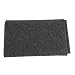 Kuuleyn Tappetino per Barbecue, Tappetino per Forno a Gas in Tessuto Non Tessuto in PVC Nero Antiscivolo per Tappetino per Barbecue all'aperto (50x36in)