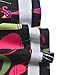 Sunny Fashion Girls Dresses Short Sleeve Black with Colorful Cat Print Casual Daily Wear Dress Size 6