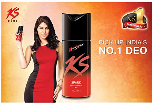 Image of Kama Sutra Spark Deodorant Spray For Men (150 ml)