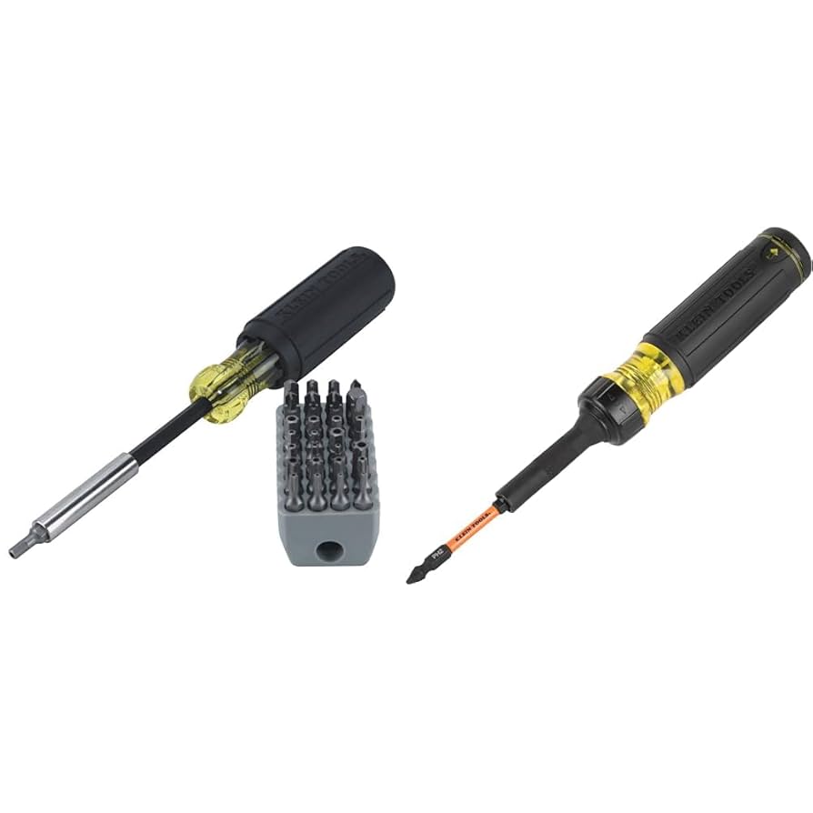 ⭐️ mini55 Amazon.com: Klein Tools Magnetic Multibit Screwdriver with