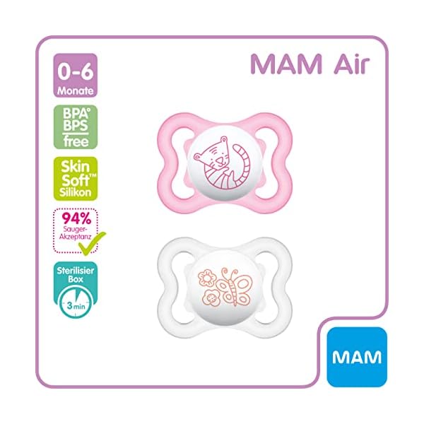 MAM Air Silikon Schnuller im 2er-Set – Bild 4