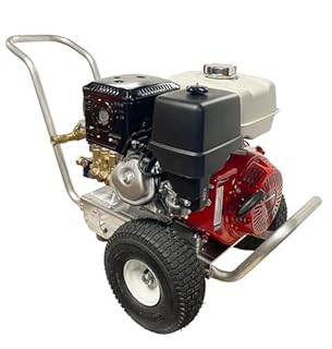 Easy Kleen Commercial Cold Water Gas Pressure Washer Aluminum Cart - 4 GPM, 4000PSI,