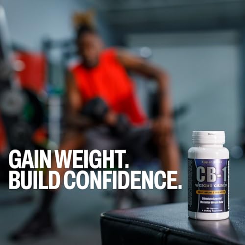 cb-1 weight gainer pills 90 count  weight gain support for women amp men  clinically tested appetite booster  powerful mass gainer