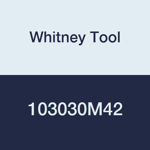 Whitney Tool 103040M42 Keyseat Milling Cutter, Style 100304 (2), 1/2" Cutting Diameter, 3/32