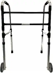 Andador Adulto Pop A400 FX Plus com Rodas e 2 Barras Indaiá