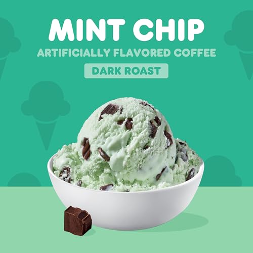 Dunkin’ Mint Chip Artificially Flavored Coffee, Keurig K-Cup Pods, 60 Count - image 3