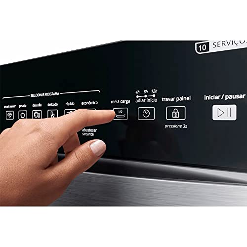 Lava-louças Brastemp Inox 10 Serviços Blf10br 220v