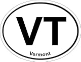 Oval (Vermont); State Bumper Sticker