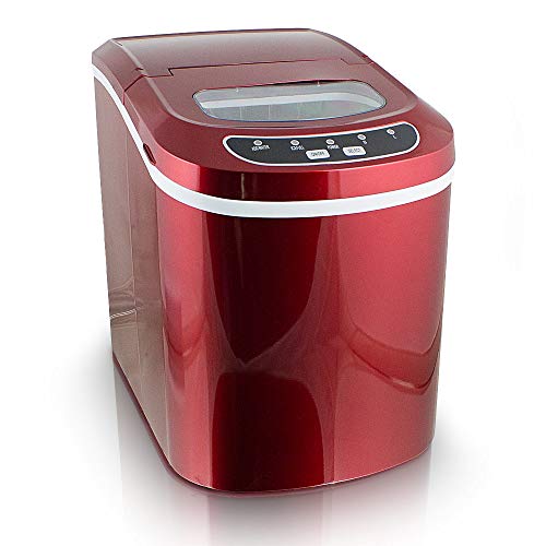 Eiswürfelmaschine Eiswürfelbereiter Eiswürfel Ice Maker EIS Maschine (Rot) – Bild 4