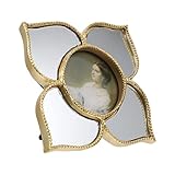 Pequeño espejo decorativo colgante puede más comodidad espacio en su hogar.