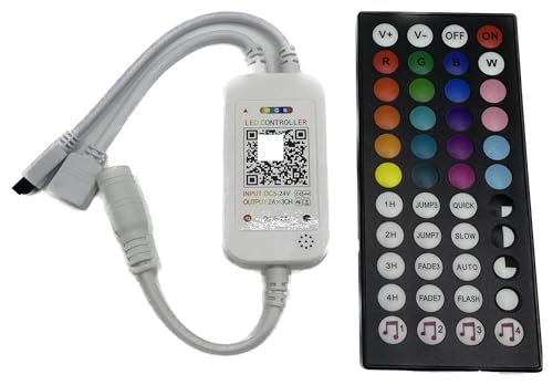 Contrôleur LED RGB double gradation pour éliminer les sauts de lumière