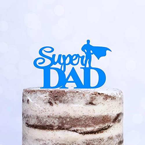 Topper per torta (Super DAD) per festa del papà
