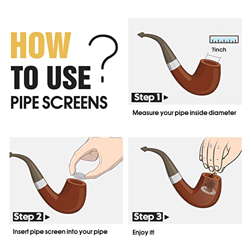 200 PCS 1/2 Inch Stainless Steel Pipe Screens, 1/2 Inch Metal Pipe Screen with Metal Box - Image 6