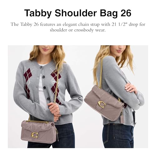 Image of Coach Women's Soft Quilted Tabby Shoulder Bag