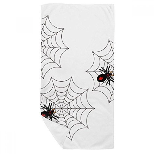 Serviette de bain 35x70cm douce avec motif fantôme multicolor de qualité - 2
