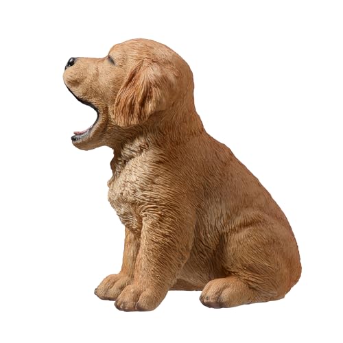 Estatua Yawning Golden Retriever Exclusiva miniatura 5