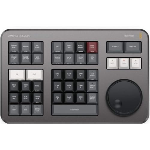 yςݕiz Blackmagic design ubN}WbNfUC DaVinci Resolve Speed Editor [ҏWpL[{[h]
