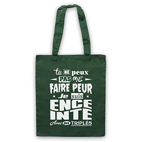 Sac d'emballage je suis enceinte de triplés pour cadeau de naissance