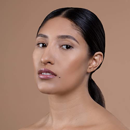 Ofir Skin Satin Medium Coverage Foundation | Vegan | Blue Light Protection | Non-Creasing | 1 Fl Oz | (Amber - Medium Neutral Warm) #TOP2