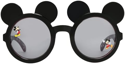 Disney 미키 마우스에서 영감을 받은 아동용 라운드 선글라스, 블랙 — 사진 2