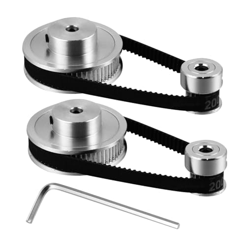 Aluminum Synchronous Belt Pulley Set with Constant Gear Ratio