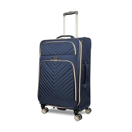 Image of Expandable Suitcase with Chevron Quilted Exterior by Kenneth Cole
