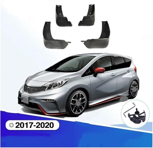 Garde-boue pour Nissan NOTE 2017-2020 : bavettes de protection contre la boue d'aile - 6