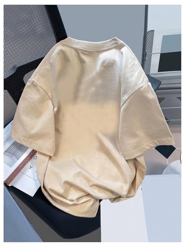 WDIRARA Boy's Graphic Letter Print T-Shirts Crew Neck Short Sleeve Tee Loose Tops2