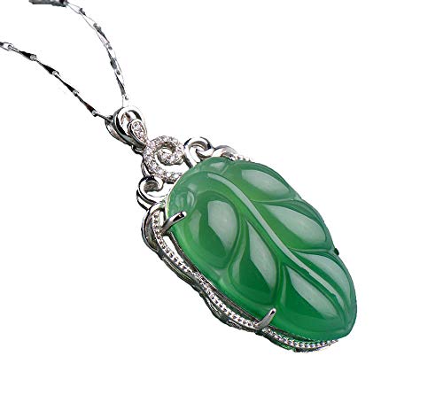 Pendentif en calcédoine naturelle, le cadeau idéal en argent 925