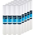 SpiroPure SP-P1-20 20x2.5 1 Micron Spun Melt-Blown Polypropylene Sediment Water Filter Cartridge SDC-25-2001 P1-20 155304-43 (Case of 20)