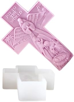 Handmade Faith Religious Silicone Molds Epoxy Resin Jewelry Mold Handmade Resin Art Supplies Silicone Molds for Baking