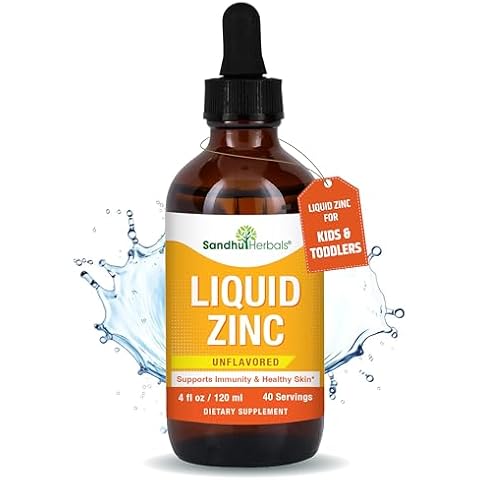 Sandhu Herbals Liquid Zinc Drops Cover