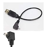 SYNC&CHARGER Cable USB 2.0 A Male to Left Right 90 degree Angle Micro 5 Pin for htc samsung LG SONY GOOGLE NEXUS Short Right Angle 90° 2A Micro USB Quick Charger Charging Sync Data Cable 24cm