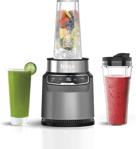 Ninja Mixeur avec Auto-iQ, m&eacute;lange dans la tasse, commandes One T...