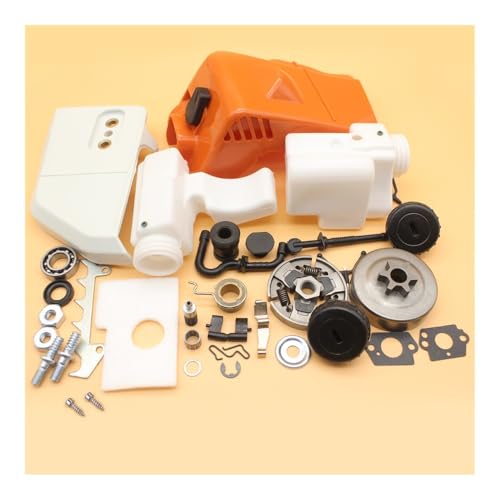 Kit couvercle de pignon et tambour d'embrayage pour MS170 MS180 - 3