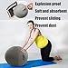 AOLIAZMAX Yoga Ball Cover - Pilates Exercise Yoga Ball Cover, Anti Scratch Exercise Ball Cover with Handle for 55/65/75cm Birthing Ball, Stability Ball, Balance Ball (Without Ball)