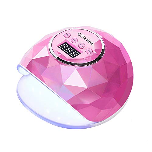 Nail Dryer Led Nail Lamp Nail Dryers for Gel and Regular Polish Professional Salon Curing Lamp Timer Setting Smart Sensor (Pink?