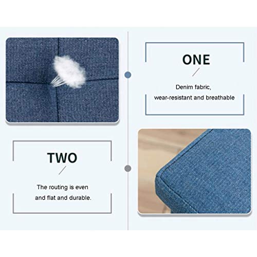 Repose-pieds avec boîte de rangement 33L pour petits espaces