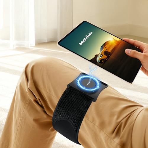 MAGJIEYX Pilot Kneeboard for Tablet, Portable Magnetic Tablet Holder for Pilots Relaxing Office Creators Strong Magnet & 2 Adjustable Straps Hands Free for iPad Pro Air Mini All Tablets Smartphones